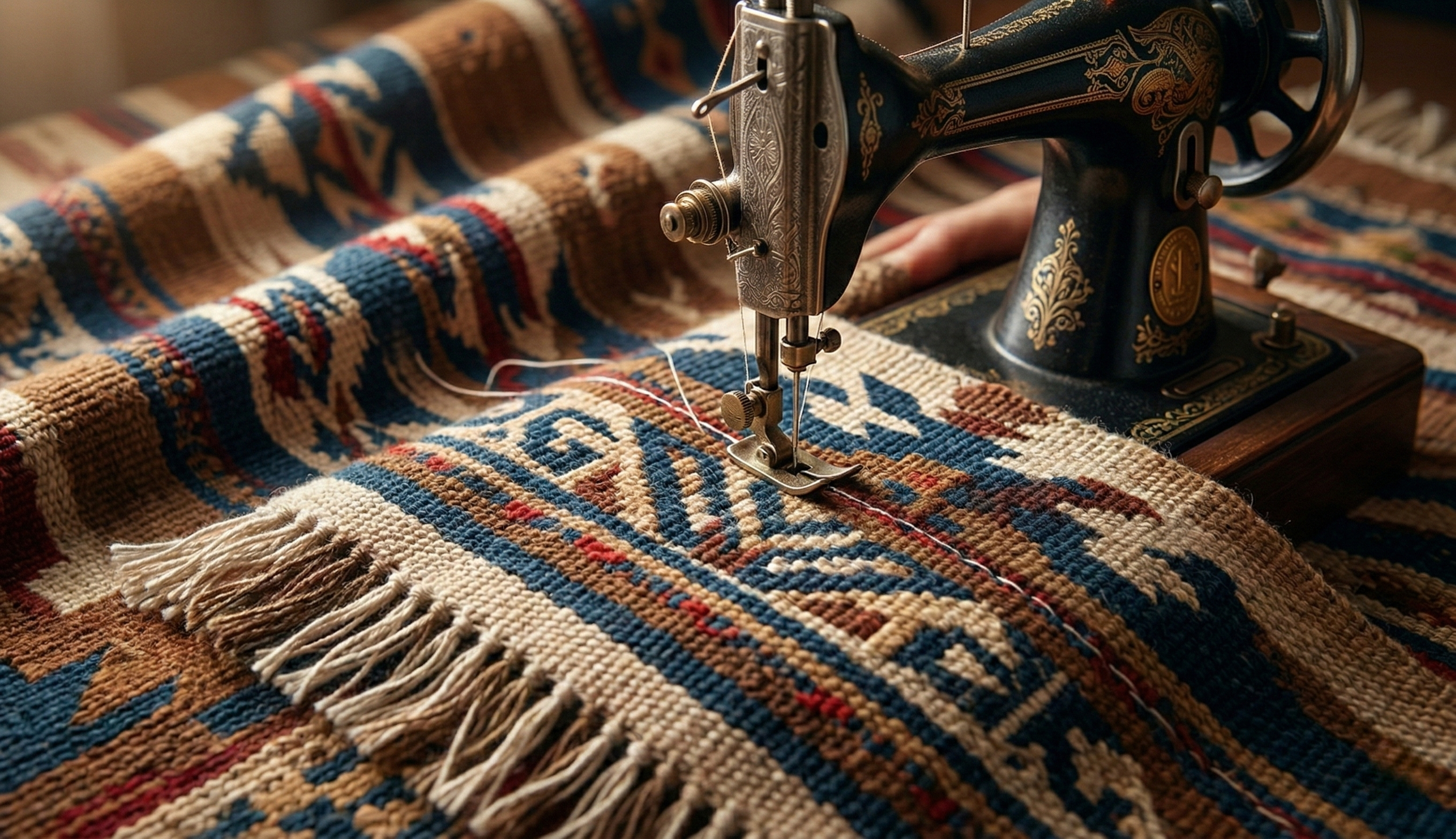 Fabric sewing machine